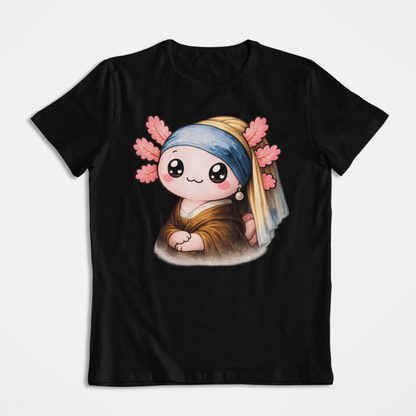 Playera Ajolotito Perla Rosa