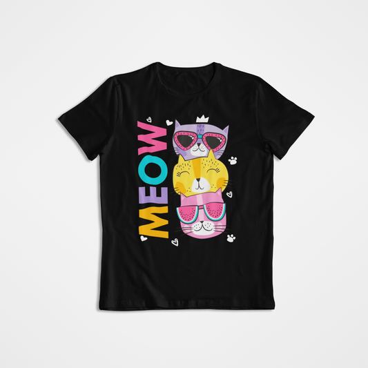 Playera Cat Meow