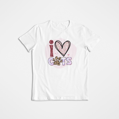 Playera Cats Love