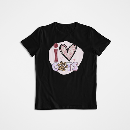 Playera Cats Love