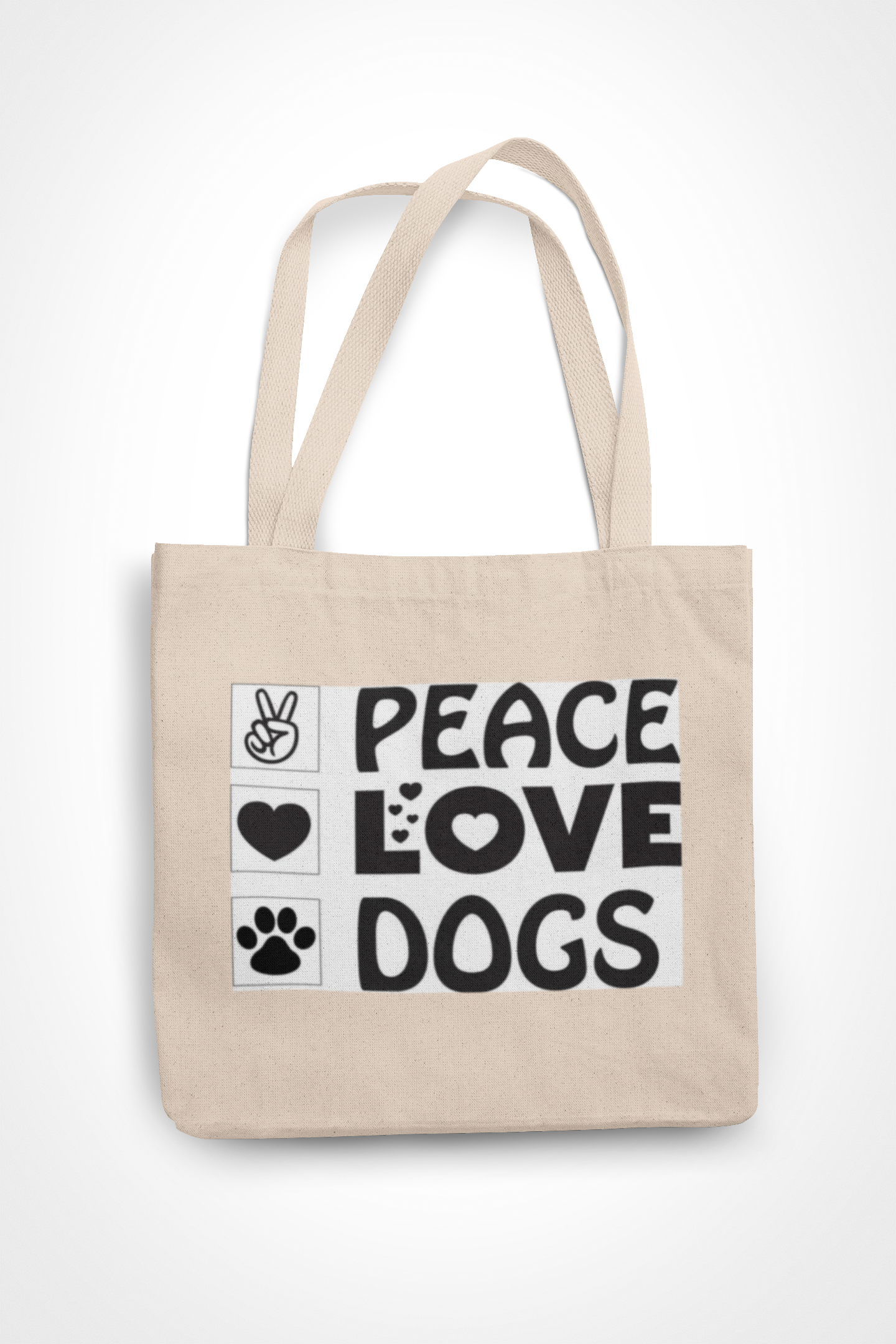 Bolsa Dog Peace Love