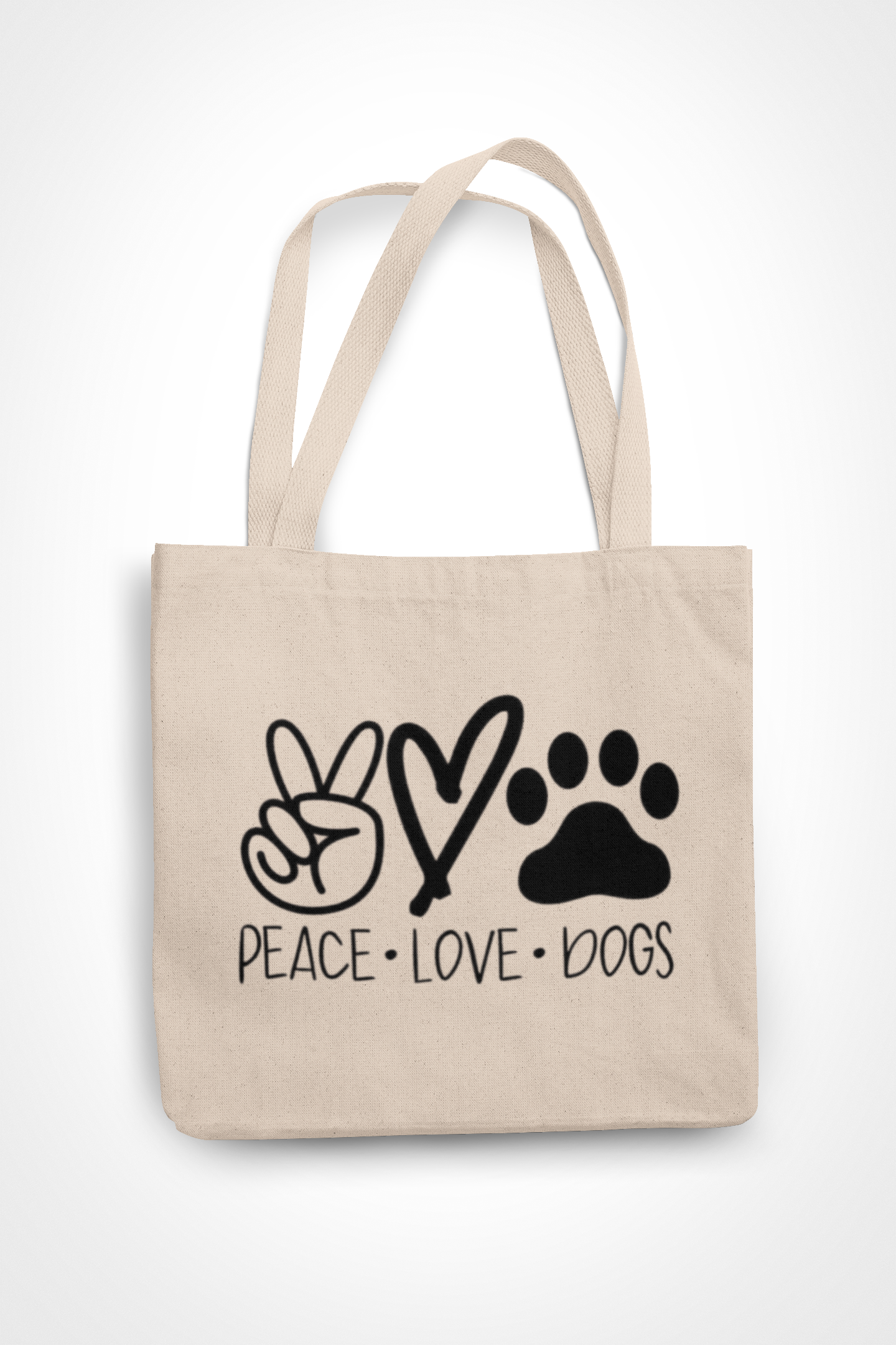 Bolsa Dog Peace Love Icon