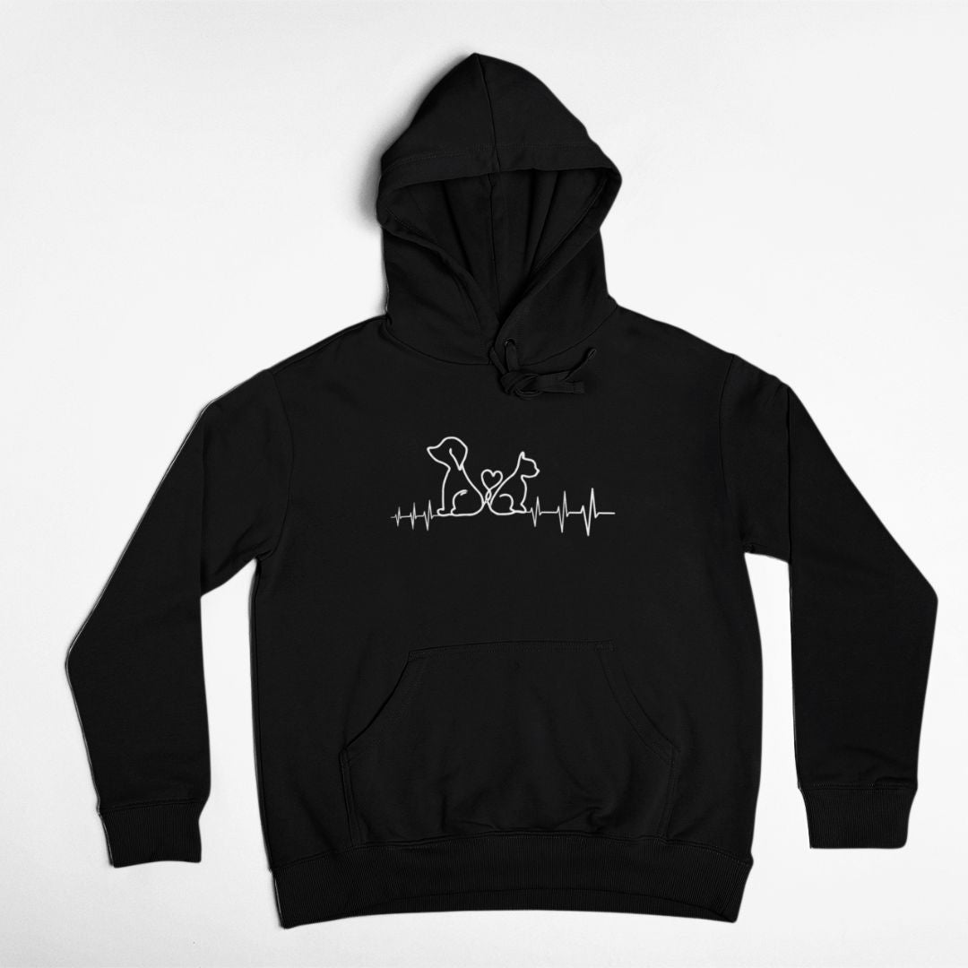 Hoodie Dog Cat Love
