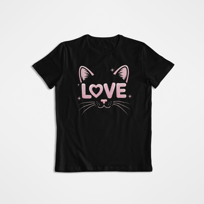 Playera Cat Love