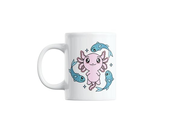 Taza Axolotzin Horóscopos Piscis Ajolote