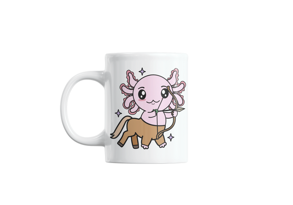 Taza Axolotzin Horóscopos Sagitario Ajolote