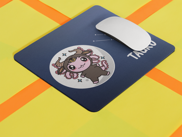 Mousepad Axolotzin Horóscopos Tauro Ajolote Vers. 2