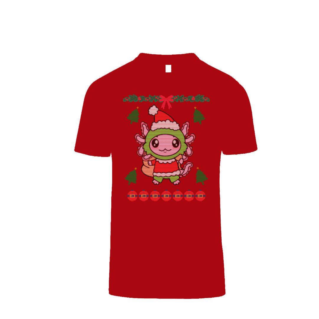 Ugly Playera Axolotzin Grinch Esferas