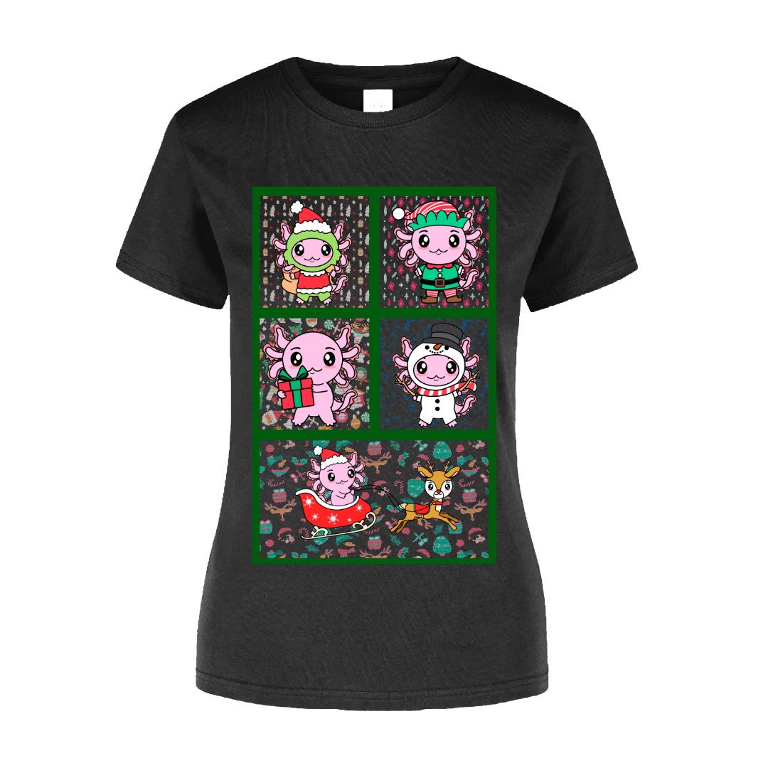 Ugly Playera Axolotzin Personajes Esferas