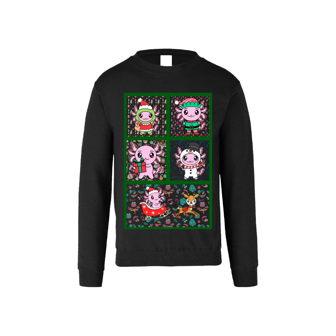 Ugly Sudadera Axolotzin Personajes Esferas