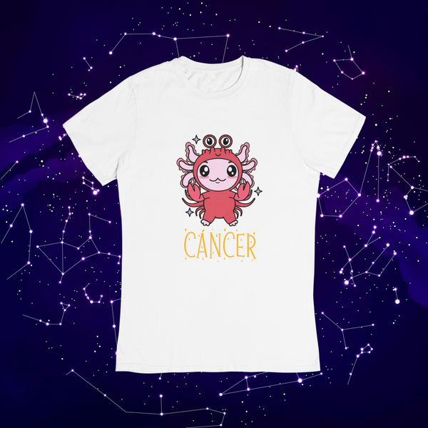 Playera Axolotzin Horoscopos Nombre Cancer Ajolote Adulto E Infantil