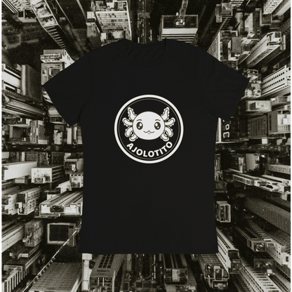 Playera Urbana Logo Ajolotito Ajolote