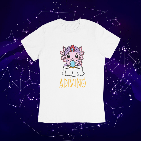 Playera Axolotzin Horoscopos Nombre Adivino Ajolote Adulto E Infantil