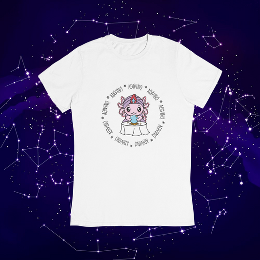 Playera Axolotzin Horoscopos Aro Adivino Ajolote Adulto E Infantil