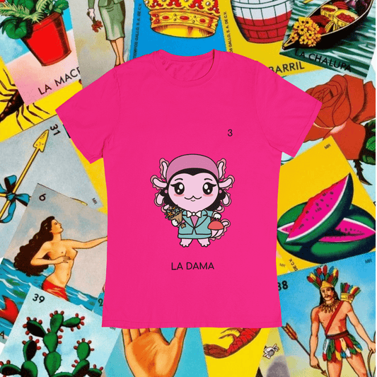 Playera Axoloteria La Dama