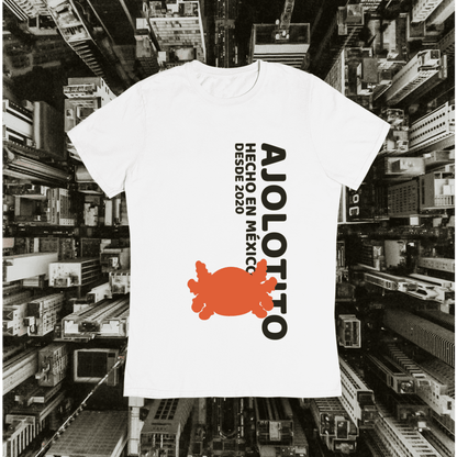 Playera Urbana Ajolotito Hecho En México Desde 2020