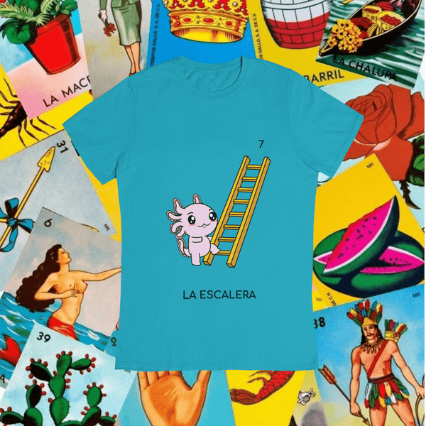 Playera Axoloteria La Escalera