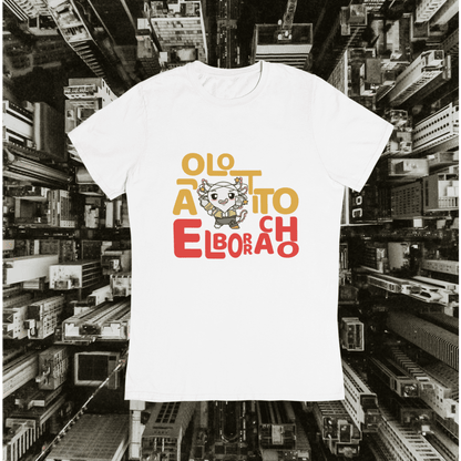 Playera Urbana Letras Axoloteria El Borracho Ajolote