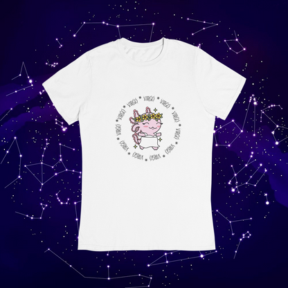 Playera Axolotzin Horoscopos Aro Virgo Ajolote Adulto E Infantil