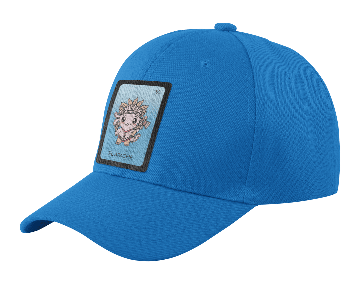 Gorra Unisex Curva Axoloteria El Apache Ajolote