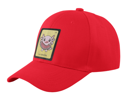 Gorra Unisex Curva Axoloteria La Sandia Ajolote
