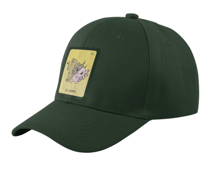Gorra Unisex Curva Axoloteria El Arpa Ajolote