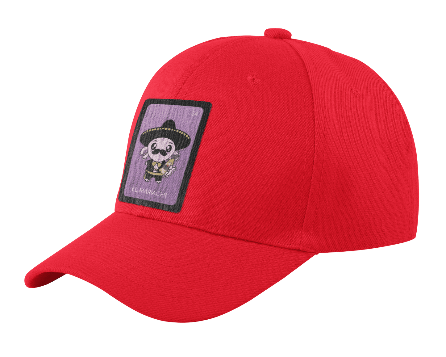 Gorra Unisex Curva Axoloteria El Mariachi Ajolote