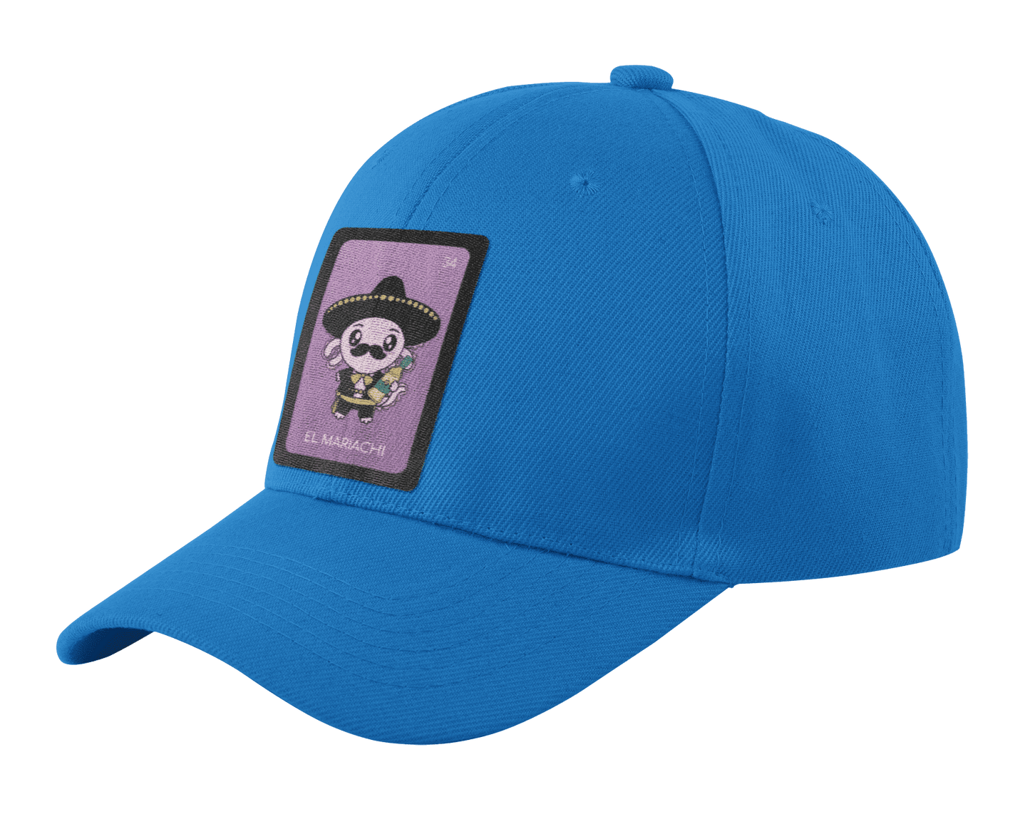 Gorra Unisex Curva Axoloteria El Mariachi Ajolote