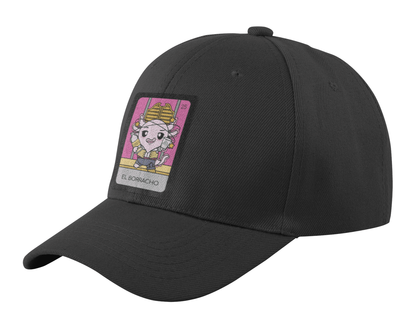 Gorra Unisex Curva Axoloteria El Borracho Ajolote