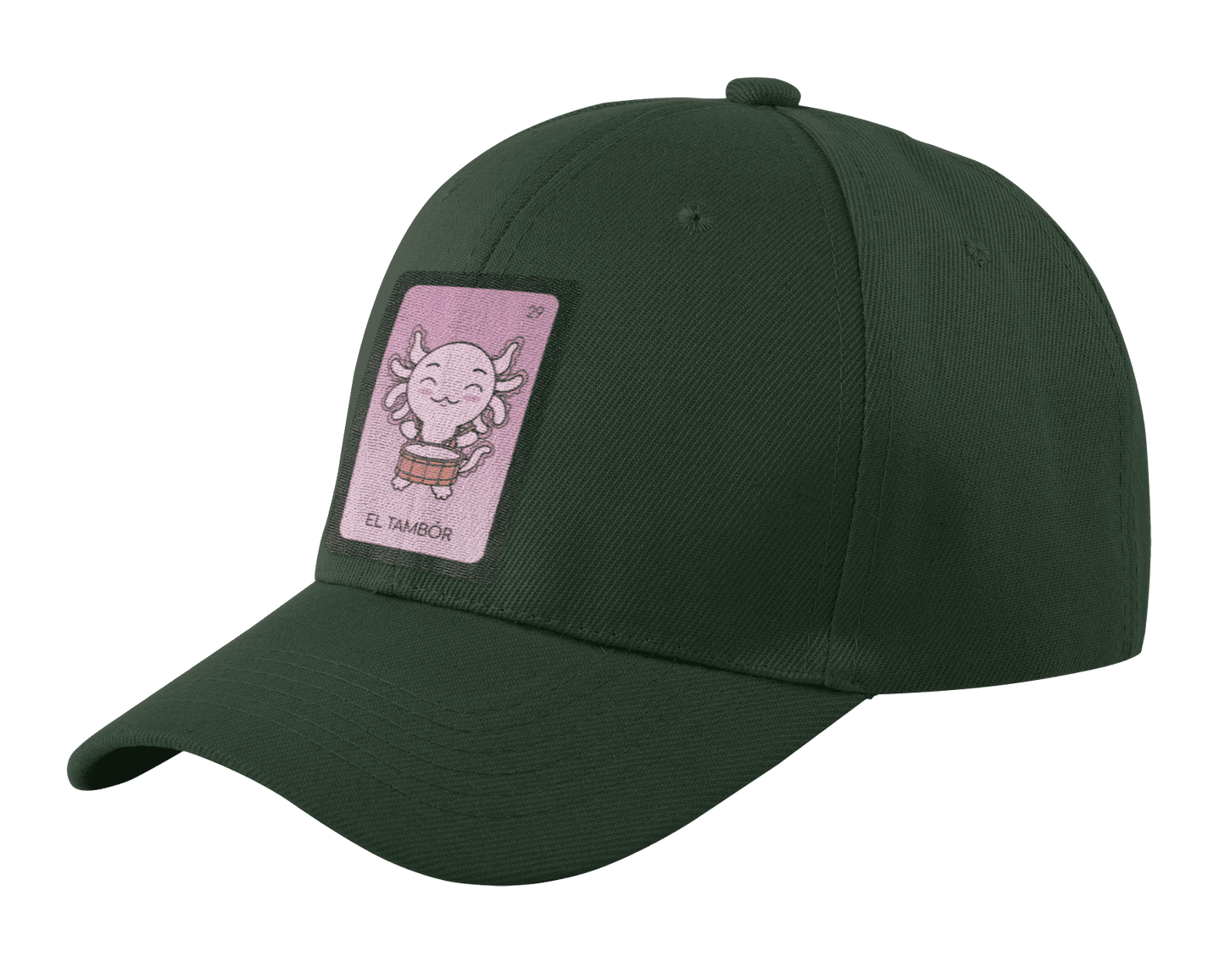 Gorra Unisex Curva Axoloteria El Tambor Ajolote
