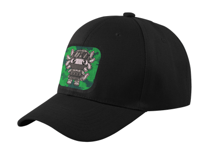 Gorra Unisex Curva Axolotzin Militar