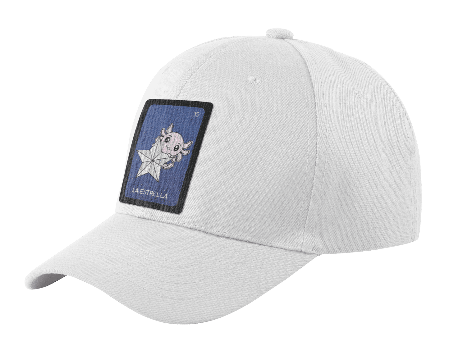 Gorra Unisex Curva Axoloteria La Estrella Ajolote