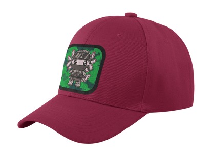 Gorra Unisex Curva Axolotzin Militar