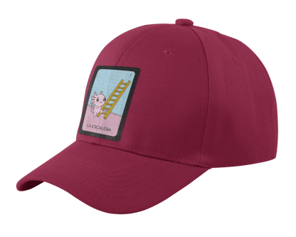 Gorra Unisex Curva Axoloteria La Escalera Ajolote