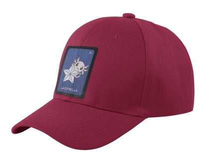 Gorra Unisex Curva Axoloteria La Estrella Ajolote