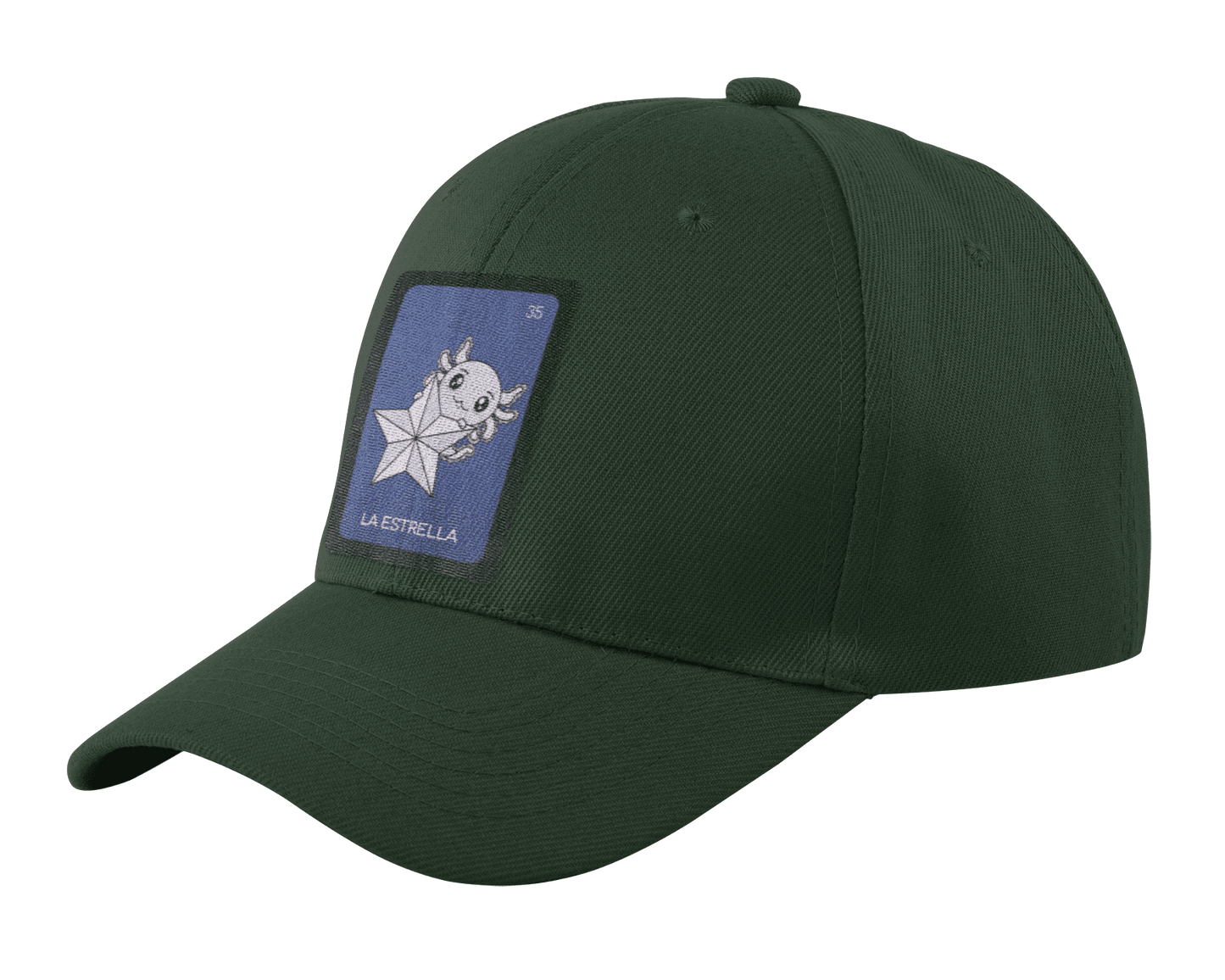 Gorra Unisex Curva Axoloteria La Estrella Ajolote
