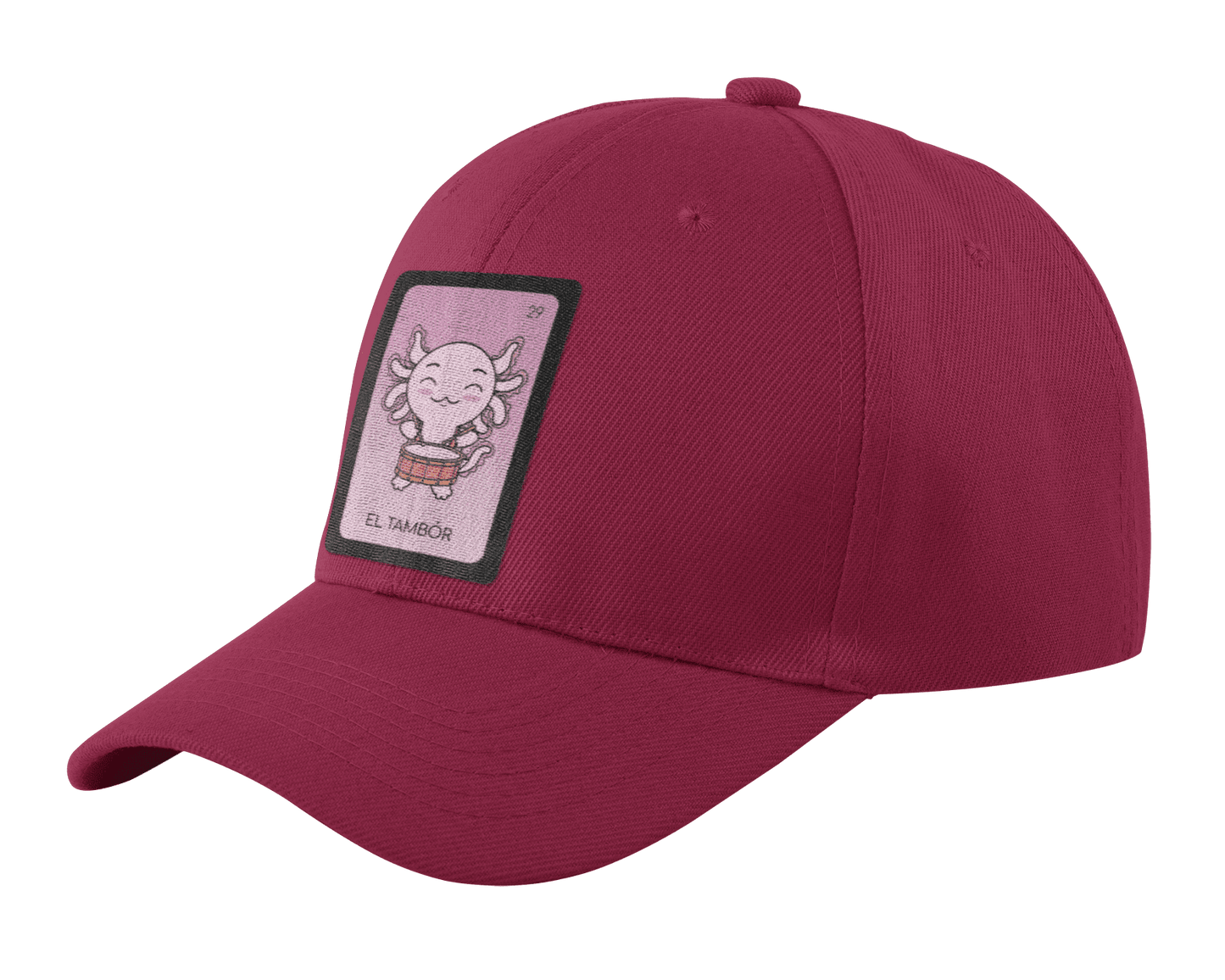 Gorra Unisex Curva Axoloteria El Tambor Ajolote