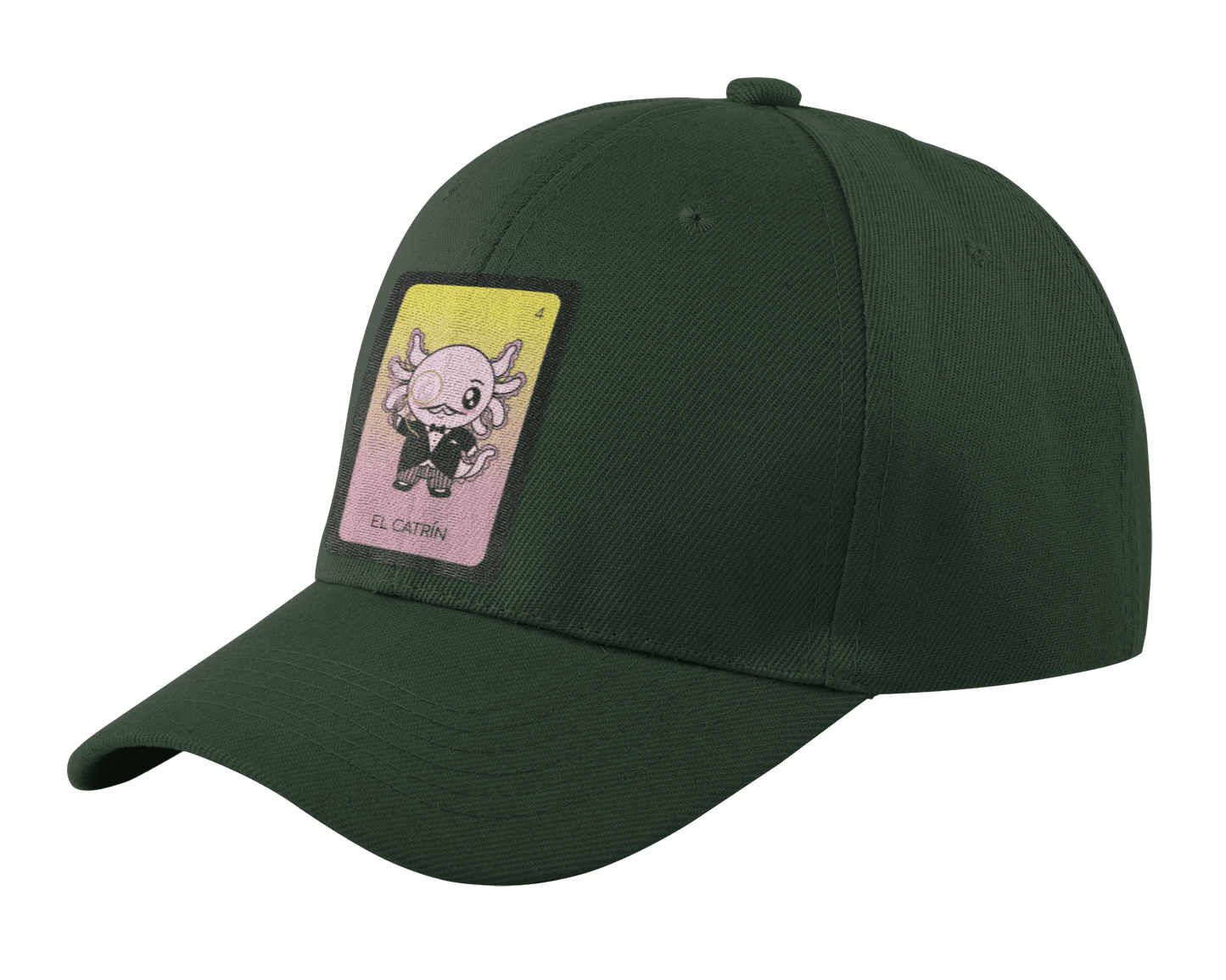 Gorra Unisex Curva Axoloteria El Catrín Ajolote