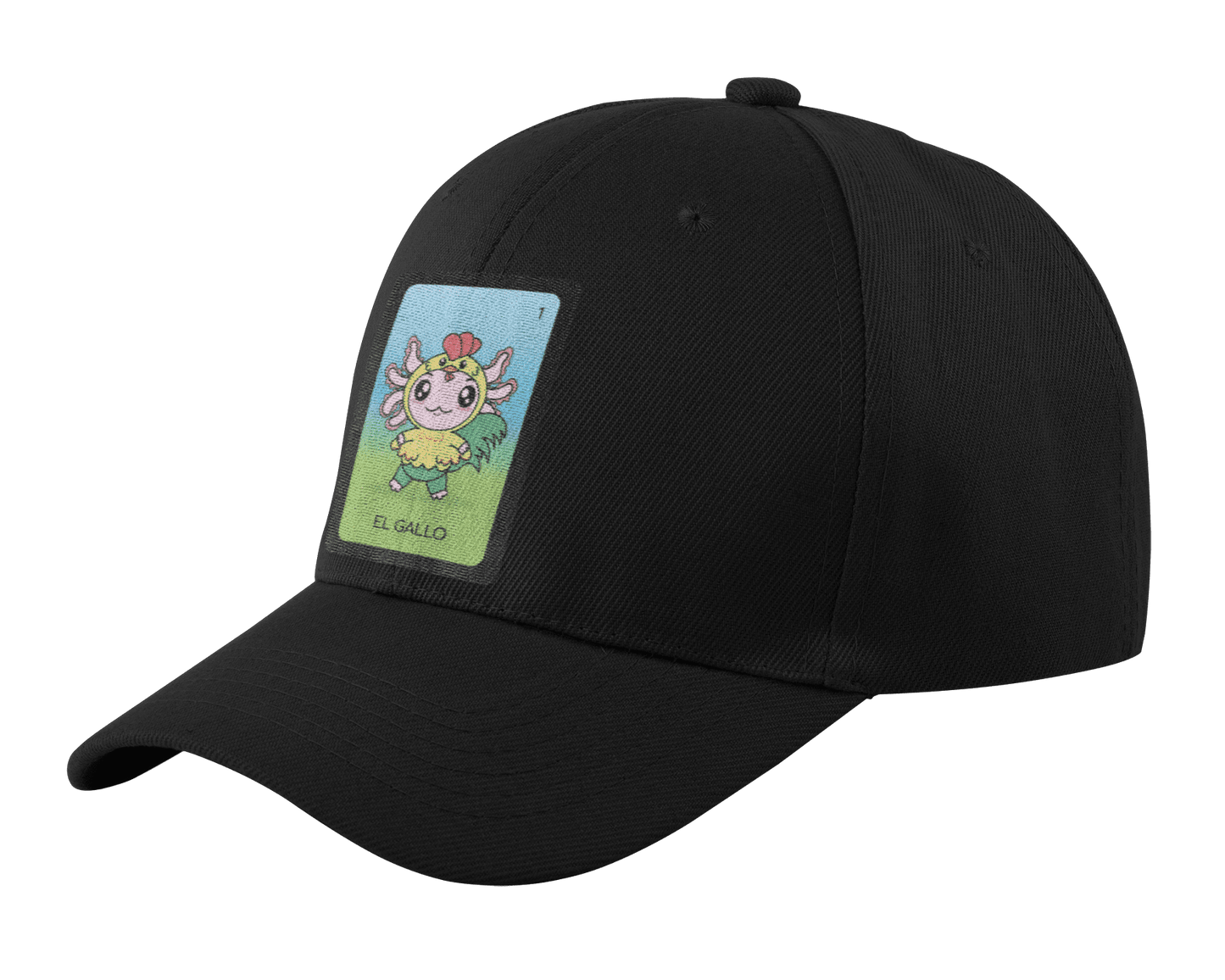 Gorra Unisex Curva Axoloteria El Gallo Ajolote