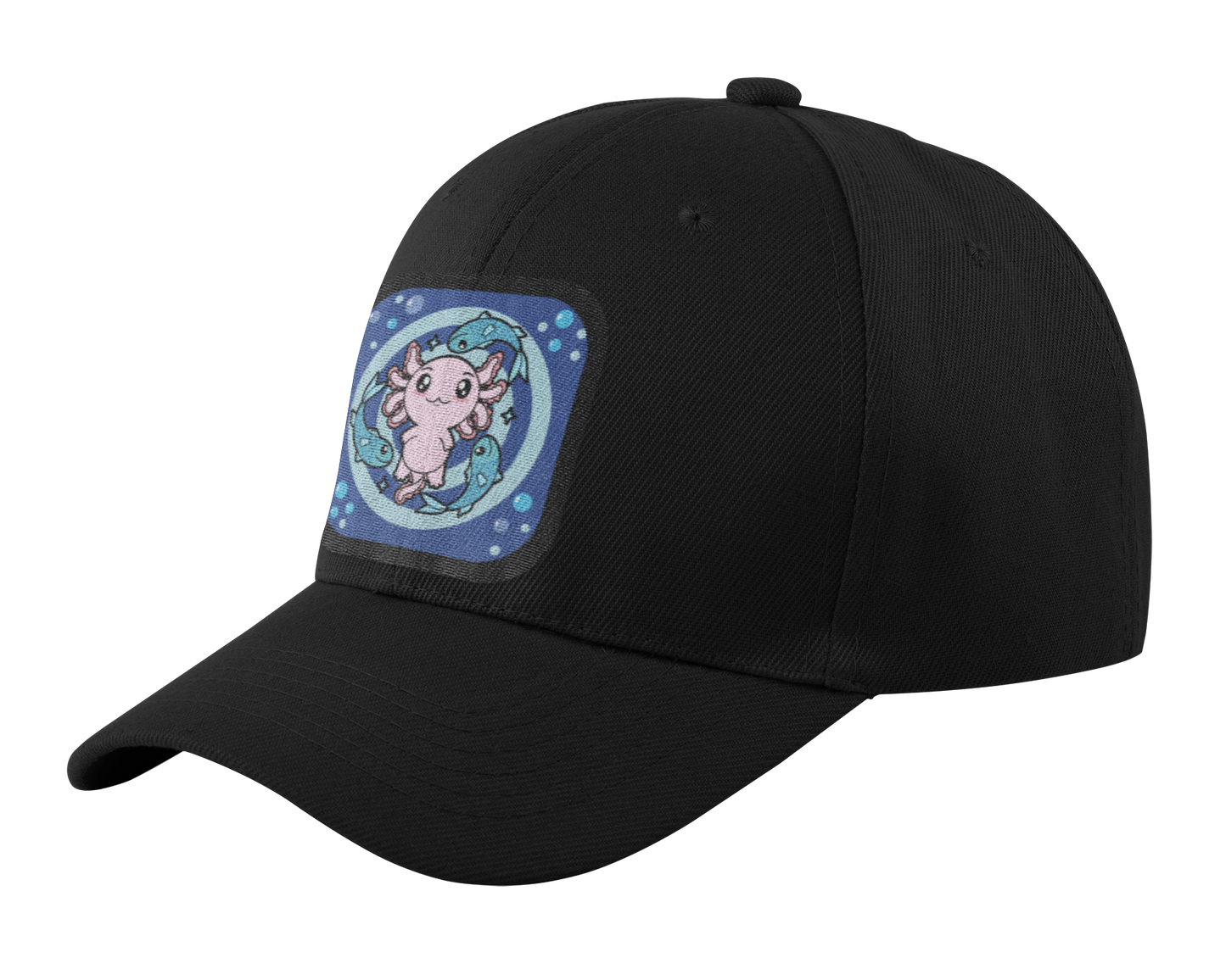 Gorra Unisex Curva Axolotzin Horoscopos Piscis Ajolote