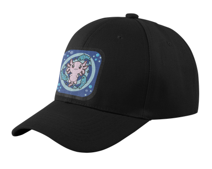 Gorra Unisex Curva Axolotzin Horoscopos Piscis Ajolote