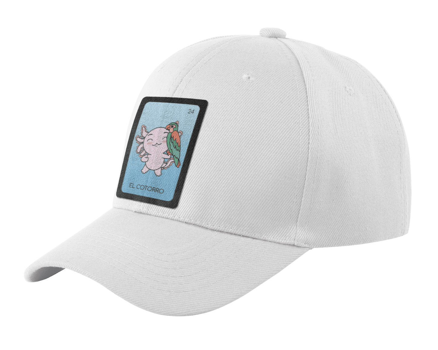 Gorra Unisex Curva Axoloteria El Cotorro Ajolote