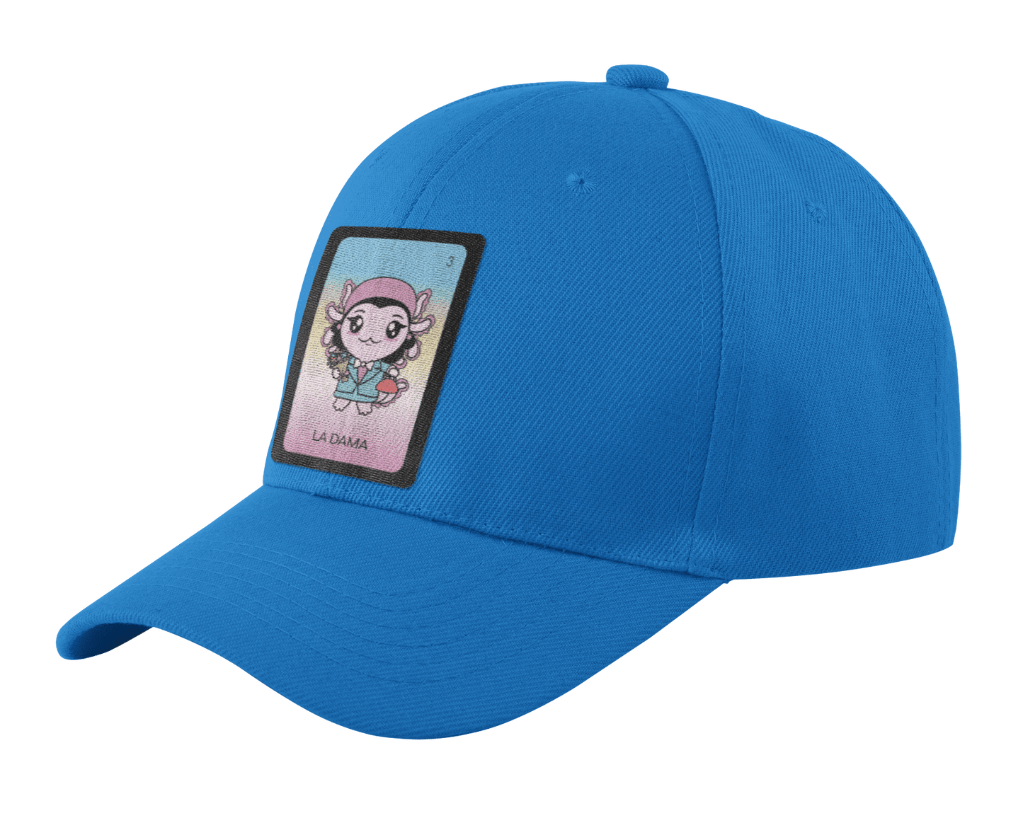 Gorra Unisex Curva Axoloteria La Dama Ajolote