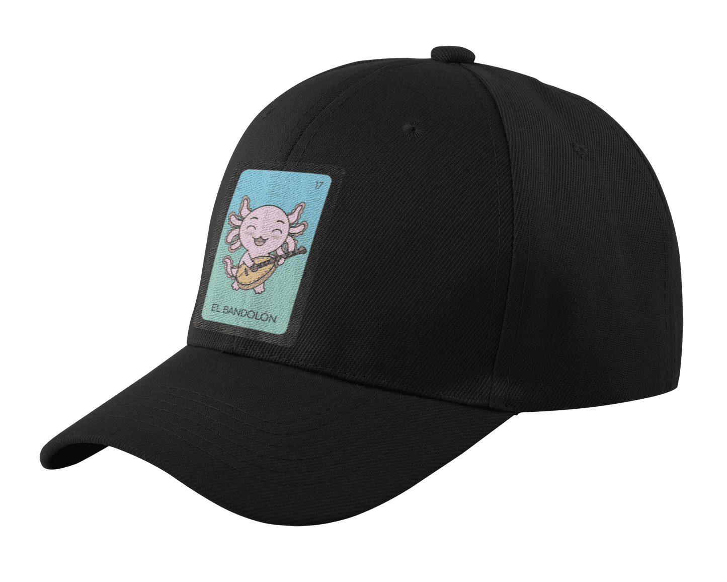 Gorra Unisex Curva Axoloteria El Bandolón Ajolote