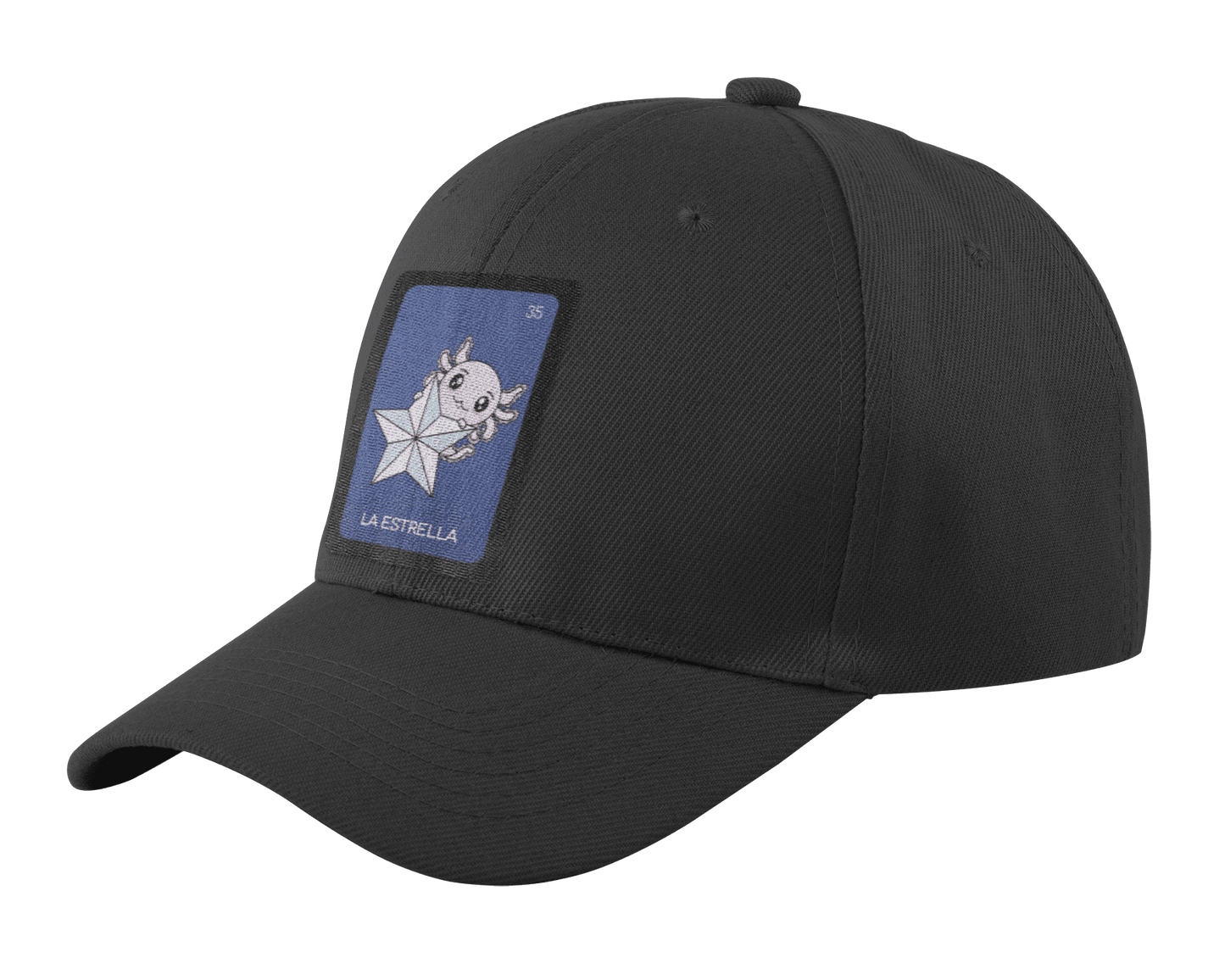 Gorra Unisex Curva Axoloteria La Estrella Ajolote