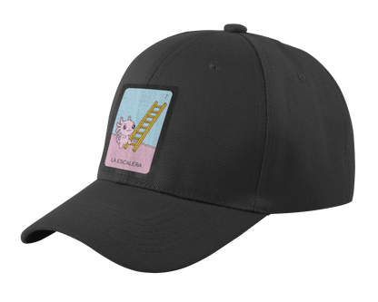 Gorra Unisex Curva Axoloteria La Escalera Ajolote