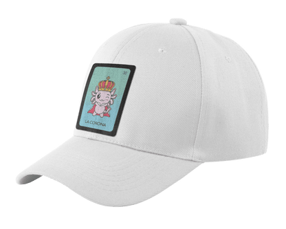 Gorra Unisex Curva Axoloteria La Corona Ajolote
