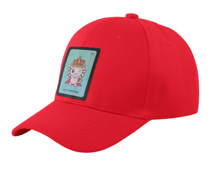Gorra Unisex Curva Axoloteria La Corona Ajolote