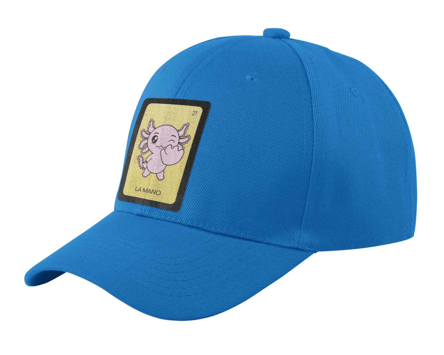 Gorra Unisex Curva Axoloteria La Mano Ajolote