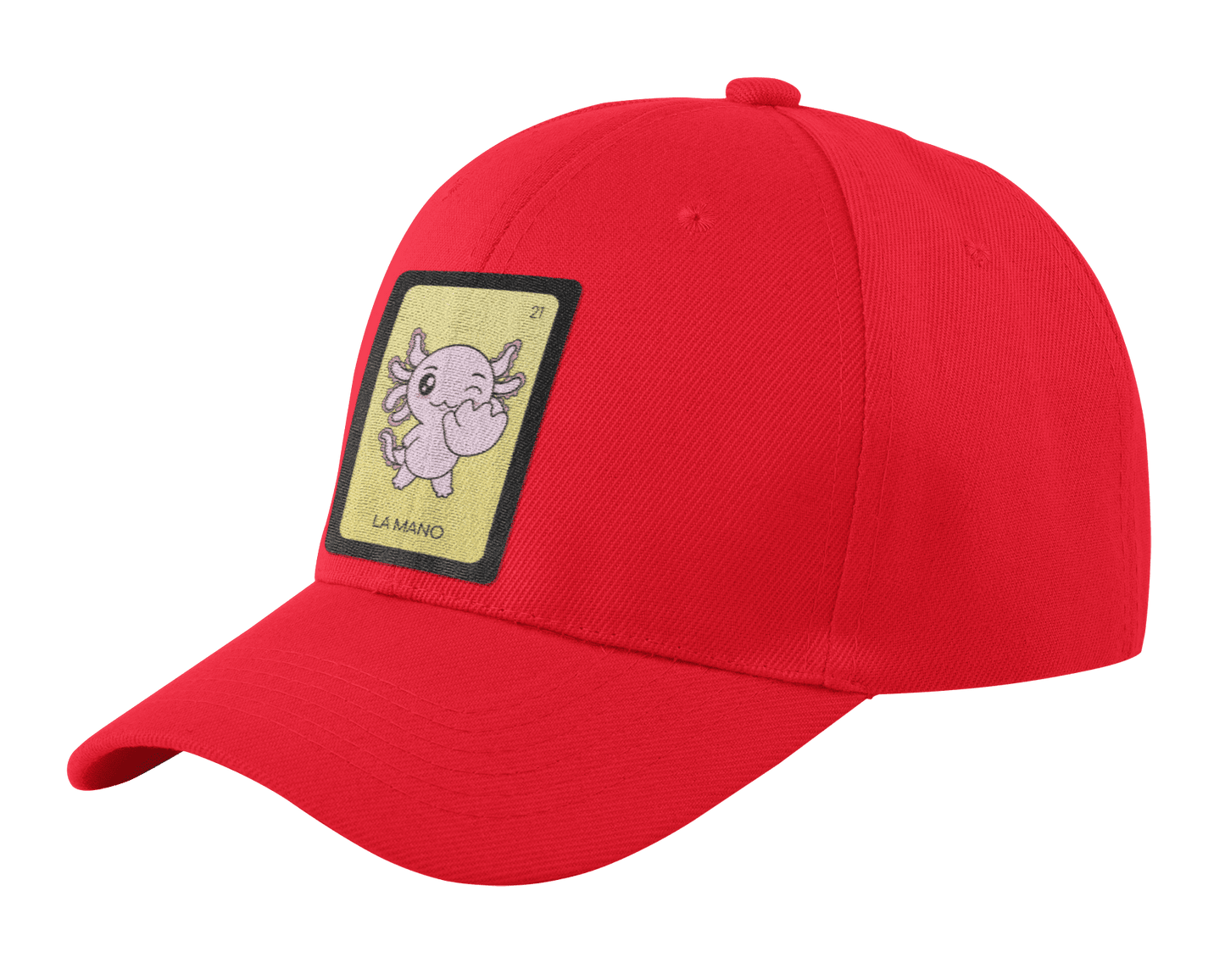 Gorra Unisex Curva Axoloteria La Mano Ajolote